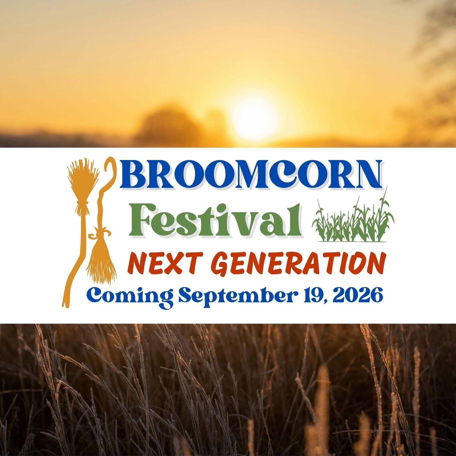 Broomcorn Festival poster